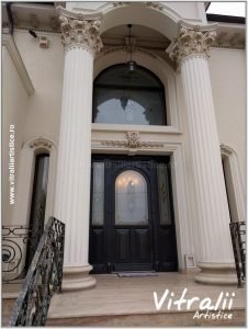 Vitralii Artistice Vitralii Termopan Vitralii cu Cristale Vitralii cu plumb Usa de exterior 21