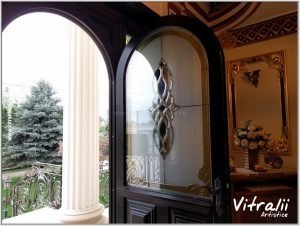 Vitralii Artistice Vitralii Termopan Vitralii cu Cristale Vitralii cu plumb Usa de exterior 41