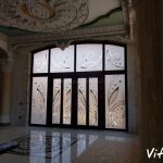 Geamuri Sablate Colorate Usi de exterior 12